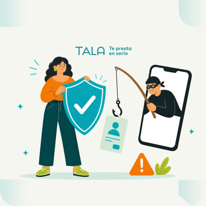Cómo Tala te protege de los fraudes digitales